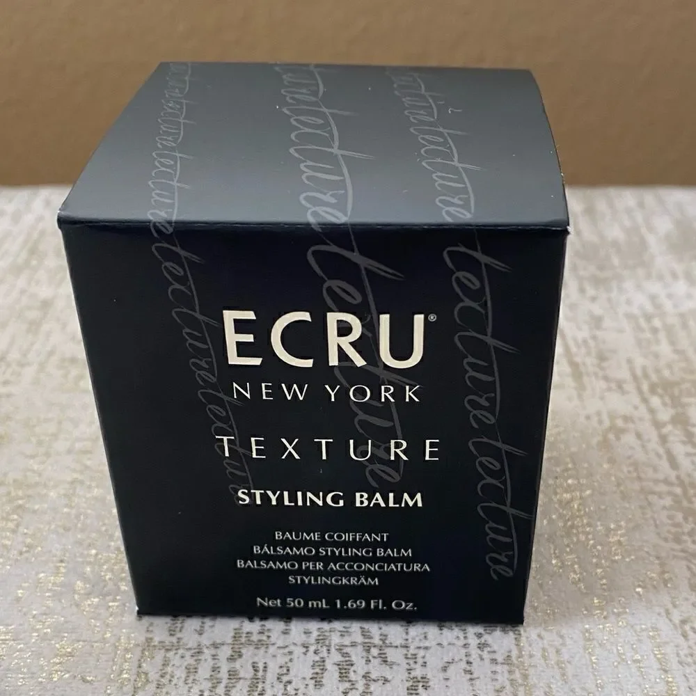 ECRU New York Texturizing Hair Styling Balm 1.69 Oz New SEALED. Unisex